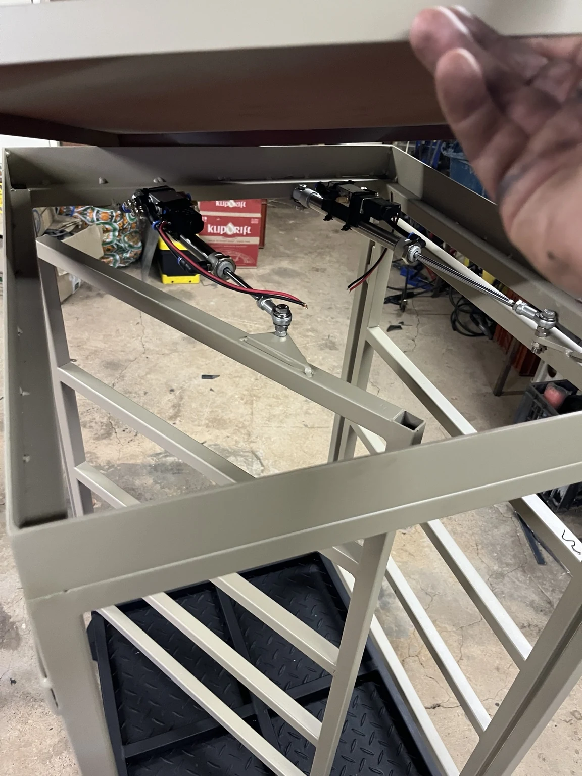 Actual CodiFarm equipment mechanism under development