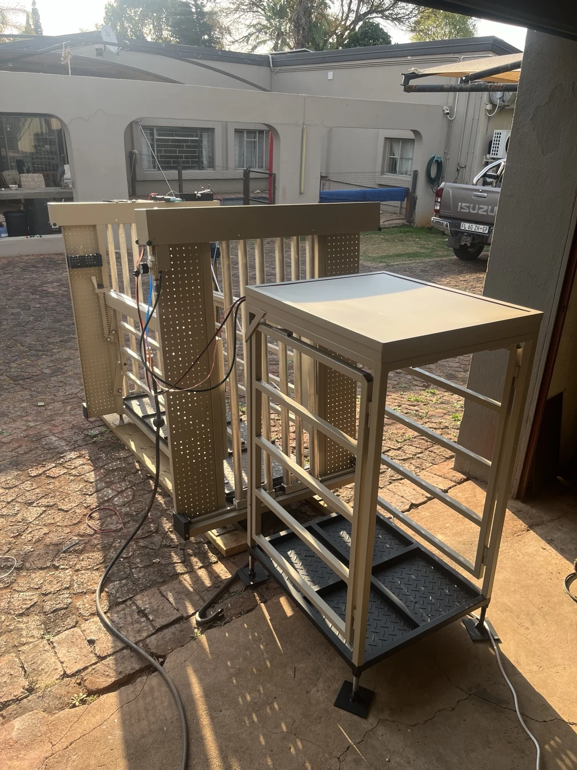 Real CodiFarm equipment during development